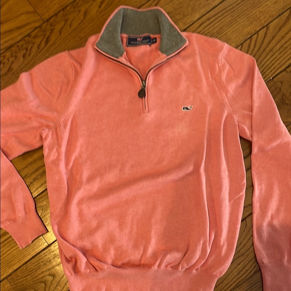 Vineyard Vines Men's Pink Sweater